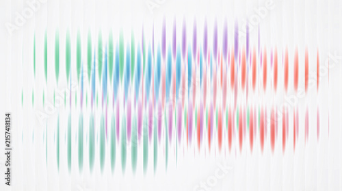 Картината върху платно Abstract glowing vertical lines creating dynamic fiery glass pattern illustration
