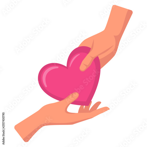Hand Gesture Combination Holding A Heart