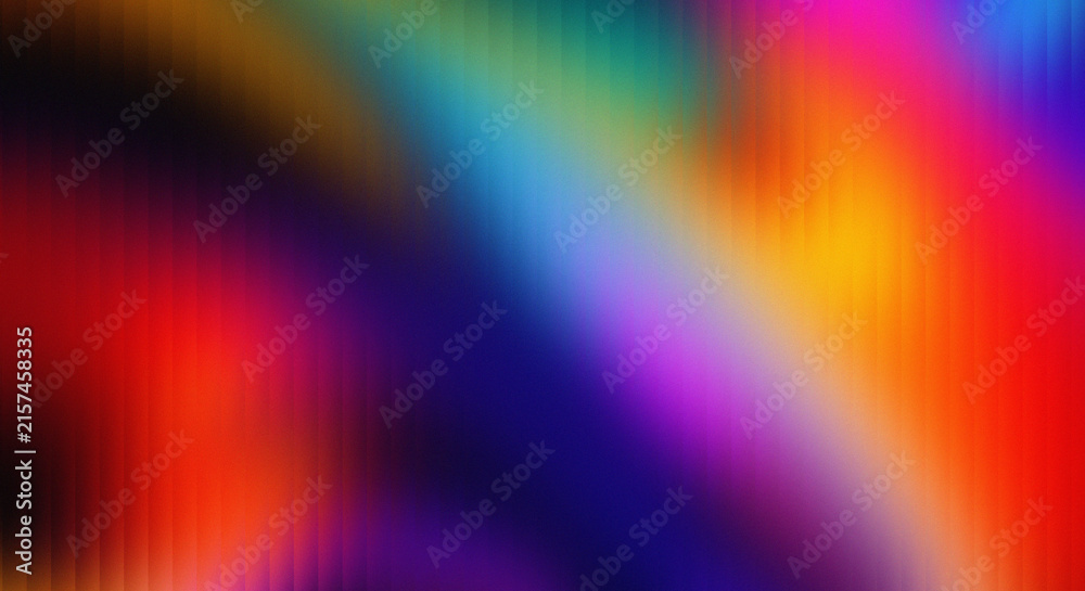Fototapeta premium Abstract vibrant colorful vertical glowing light background design
