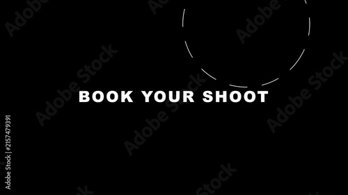 Book your shoot animated typography motion for and creative services animation 4k videography motion animation