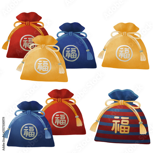Lucky Pouch Bokjumeoni Korean Traditional Pouch Set for Chuseok
