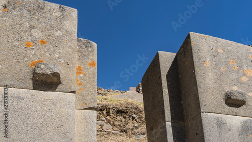 Fotografie Incredible ancient Inca architecture