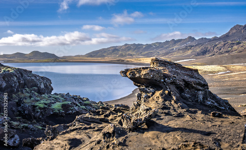 Tapety artystyczne lac Kleifarvatn