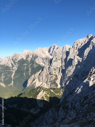 Obraz na plátne Slovene Julian Alps Slovenia mountain range