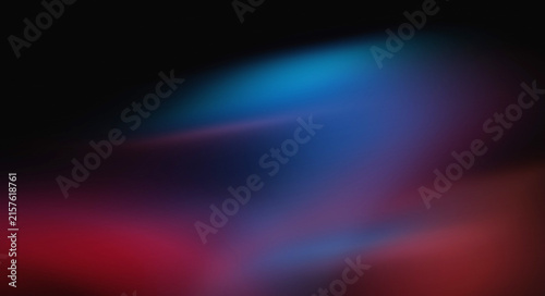 Abstract dark blue and red light streaks with soft motion blur and cinematic glow.