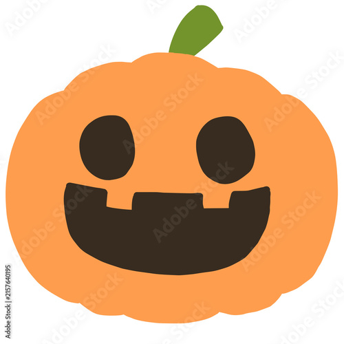 Obraz na płótnie ハロウィンのかぼちゃのイラスト