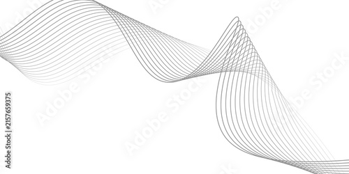 Obraz na plátne Abstract wave element for design