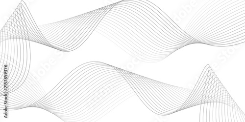 Obraz na płótnie Abstract wave element for design
