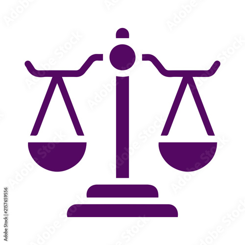 Photography Purple silhouette icon of a scale of justice for legal and law concepts transpar