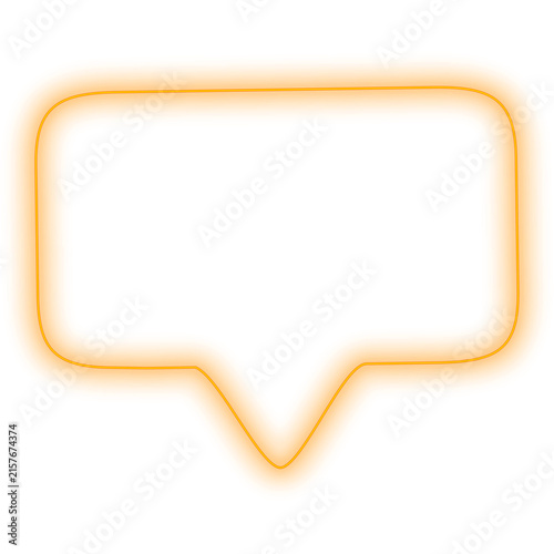 golden speech bubble