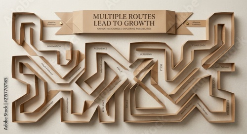 Navigating growth: A maze of multiple routes leading to opportunity and success