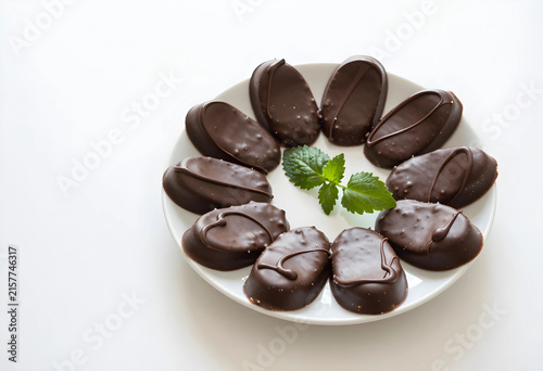 Chocolate covered mint cand...