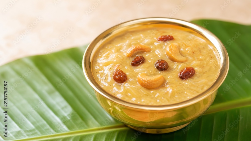Fototapeta premium Traditional South Indian sweet payasam or kheer