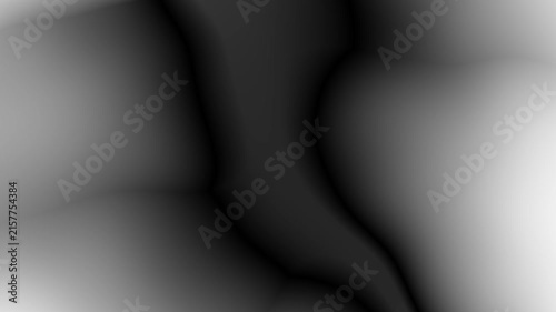 Soft Pearl White Grayscale Fold Loop
