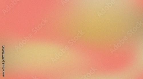 Abstract soft peach and gold gradient background with grainy texture for modern design.