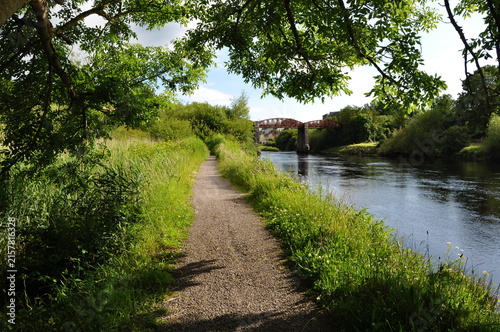 River walk in Killorglin, Ireland