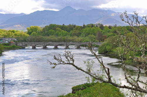 A view of Laune bridge in Killorglin, Ireland