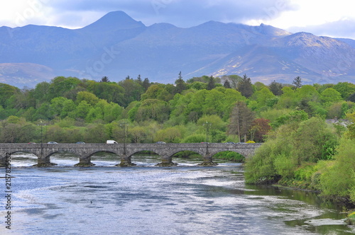 A view of Laune bridge in Killorglin, Ireland