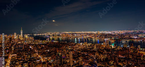 New York City Night View from Empire State