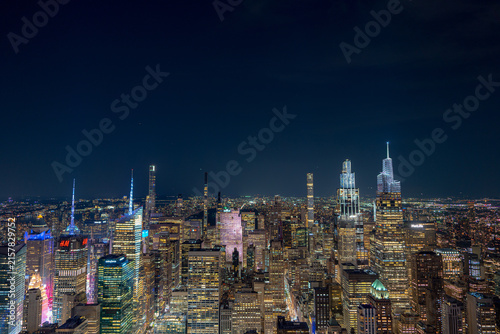 New York City Night View from Empire State