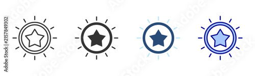 Reward Icon Set. Designed In Multi Style