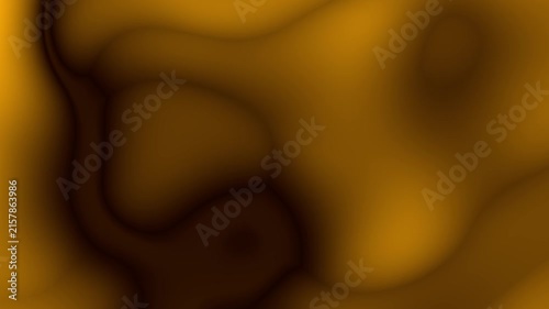 Warm Ochre Amber Satin Wave Soft Metallic Gradient Motion Background