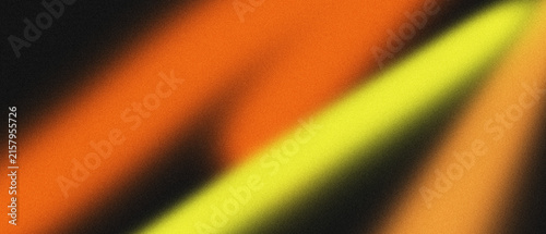 Abstract colorful texture with yellow and orange glow, soft blurred spectrum wallpaper for modern digital design and creative media. Vibrant grainy gradient background.