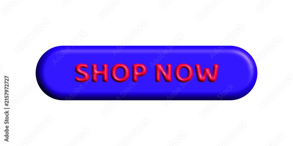 Fototapeta premium Glossy Blue Email and Download Web Button Icons for Online Customer Support and Internet Communication Concept