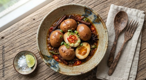 Soy sauce eggs
