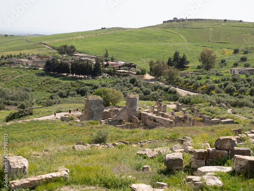 Ciudad romana de Dougga, en Túnez, África