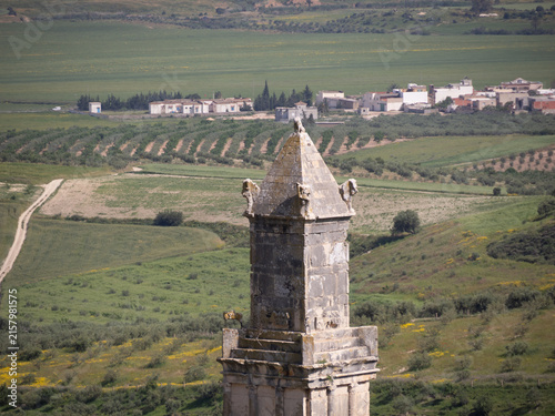 Ciudad romana de Dougga, en Túnez, África