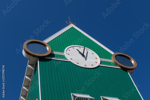 Modern Town Hall (Stadhuis) is the city hall of Zaandam. ZAANDAM, the NETHERLANDS. August 14, 2026.