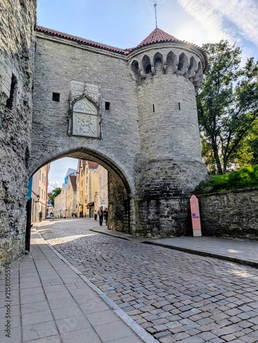 Old town of Tallin Estonia 