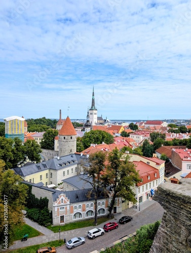 Old town of Tallinn Estonia