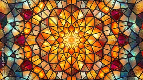 Stained Glass Mandala
