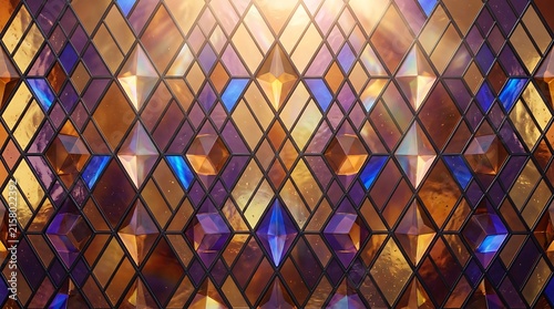 Geometric Glass Pattern