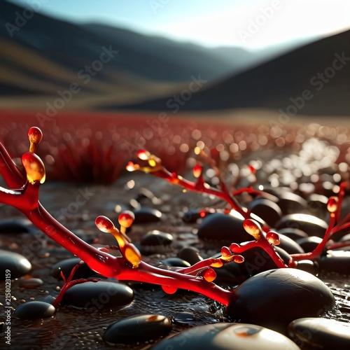 free-form natural patterns