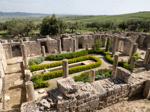 Ciudad romana de Dougga, en Túnez, África