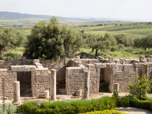 Ciudad romana de Dougga, en Túnez, África