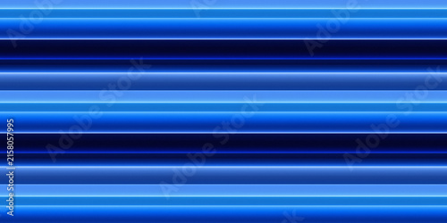 Abstract horizontal striped background in vibrant blue hues with glowing lines and grainy texture.