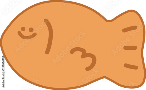 fish shaped pastry icon