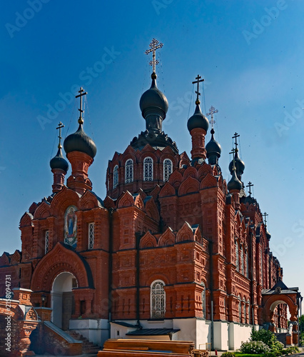 Quadro su tela Our Lady of Kazan cathedral, built in 1889
