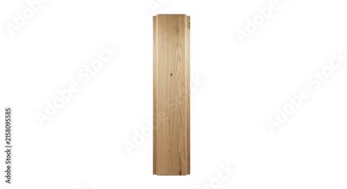 Jamb vertical wooden component used for door frames and architectural structural support in construction.