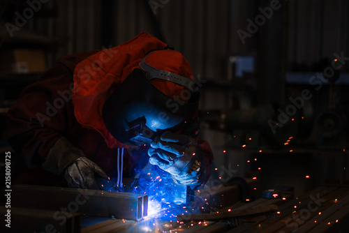 welder at work