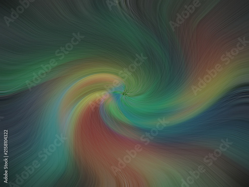 Картината върху платно Abstract background featuring a swirling vortex of vibrant rainbow colors and so