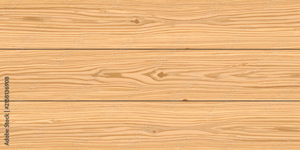Naklejka premium Rustic Brown Wood Texture Background with Natural Timber Grain Pattern, Hardwood Plank Surface, Wooden Board Material for Floor Wall Panel and Interior Design Backdrop