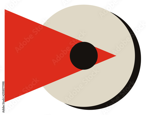 Obraz na plátne Prompt injection constructivist icon - LLM attack symbol