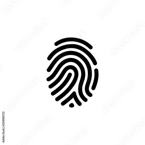 Fingerprint Glyph Icon - Solid Biometric Security Symbol
Solid black fingerprint glyph icon isolated on white for biometric security apps and identity verification with a bold filled silhouette.