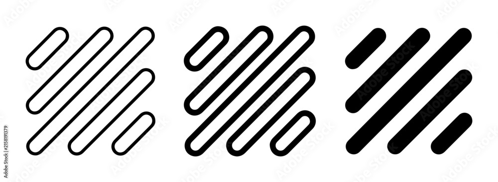 Fototapeta premium Abstract Diagonal Lines Pattern, Simple Geometric Shapes, Minimalist Design Elements