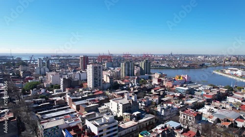 La Boca Buenos Aires City Drone 4k 02